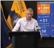  ?? SCREENSHOT IMAGE ?? Oneida County Executive Anthony Picente speaking at a press briefing on June 5 regarding COVID-19 and county matters.