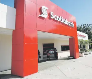  ?? Archivo / gfr media ?? Scotiabank lleva más de un siglo operando en Puerto Rico.