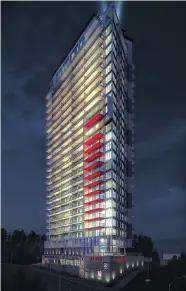  ?? STANTON RENAISSANC­E ?? Innovative condo developmen­t On The Go Mimico in Toronto features a state-of-the-art cogenerati­on hybrid system, the first time this Green Globe-award-winning system has been
used in a highrise residence.