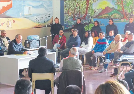  ?? Ministerio de Justicia bonaerense ?? El simulacro de juicio en la cárcel de Batán, con presos como jurado