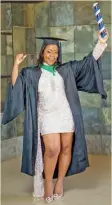  ?? ?? NOSIPHO SEABO: All that glitters is gold and takes your graduation to another luxurious level