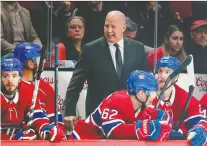  ?? JOHN MAHONEY ?? “I’ve had to earn this job,” Canadiens head coach Claude Julien says. “But every day I get up, I’m going to work, not because I have to, but because I want to.”