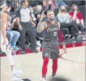  ?? CRAIG MITCHELLDY­ER — THE ASSOCIATED PRESS ?? Six-time All-Star guard Damian Lillard wants the Blazers to improve enough to become NBA title contenders.