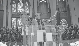  ?? Oprah Winfrey Network photos ?? Keith David stars as Bishop Greenleaf in “Greenleaf,” a series about a mythical megachurch.