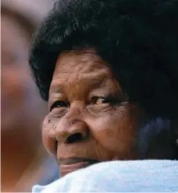  ??  ?? Albertina Sisulu played an integral role in the struggle for liberation.