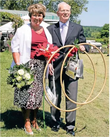  ?? FOTOS: KIRSTEN TILLMANN ?? Ihre Goldene Hochzeit feierten die Arntzens groß.