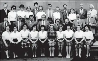  ?? ?? Oban Gaelic Choir in the 1960s.