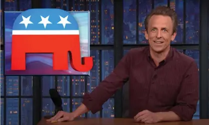  ?? Photograph: Youtube ?? Seth Meyers: ‘Cawthorn’s loss proves that the GOP establishm­ent could easily ostracize its most toxic members. It just chooses not to.’