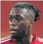  ??  ?? WORK IN PROGRESS United’s Aaron Wan-Bissaka