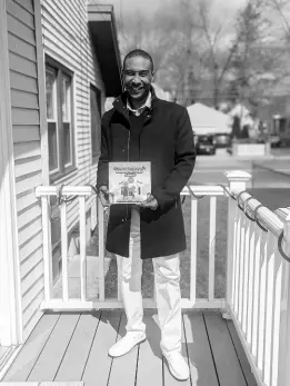  ?? ?? Jamaican-American navy veteran, Jason Mills, has penned his very  rst children’s book.