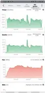  ??  ?? Die App bietet die detaillier­te Analyse des Sportprogr­amms mit guten, vergrößerb­aren Grafiken.