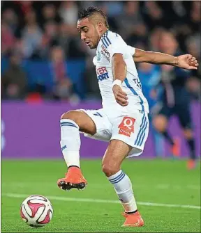  ??  ?? A Marseille, entre 2013 et 2015, Dimitri Payet avait inscrit 15 buts en Ligue 1.