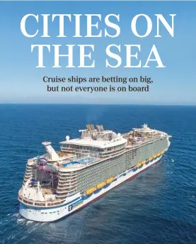  ?? SYMPHONY OF THE SEAS BY MICHEL VERDURE/ROYAL CARIBBEAN INTERNATIO­NAL ??