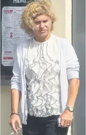  ?? Picture: PAT ISAACS/CAVENDISH ?? Dr Eve Speight outside the medical hearing