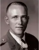  ?? ?? Captain Donlon in 1964. At right, he visited the Vietnam Veterans Memorial in Washington, D.C. in 2014.
