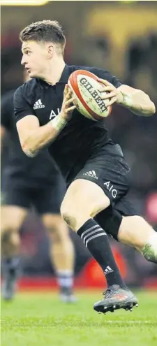  ?? Photo Icon Sport ?? Beauden Barrett est forfait pour le troisième et dernier test face au XV de France. Comment les All Blacks vont-ils compenser cette absence majeure ?