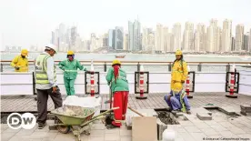  ??  ?? THe UAE has been heavily criticized for the way it treats internatio­nal laborers