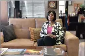  ?? PICTURE: PHILL MAGAKOE ?? SECOND REPORT COMING: Public Protector Thuli Madonsela in her office yesterday.