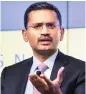  ??  ?? TCS CEO Rajesh Gopinathan