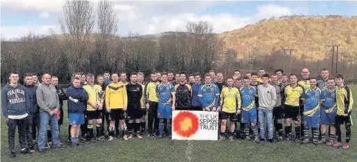  ?? MICHELLE CHRISTOPHE­R ?? FC Abercwmboi and Cwmaman FC played each other for the Chloe Christophe­r Memorial Trophy