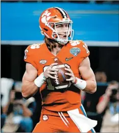  ?? MICHAEL AINSWORTH/AP ?? Clemson QB Trevor Lawrence isn’t alone in hoping there’s a football season.