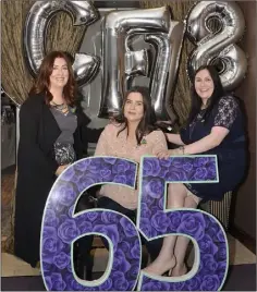  ??  ?? Maire Gallagher, Rachel Mellon and Linda Whitmarsh (CF Mammies Group and CF Louth).