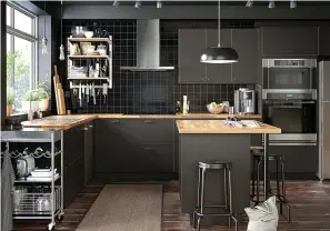  ?? Photos courtesy IKEA ?? ■ An IKEA designed kitchen. Whether you're considerin­g using your own architect, a kitchen planner or an online planning service, profession­als suggest you start planning way ahead. Think about your specific needs. Measure well. And be realistic about...