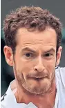  ??  ?? Murray plays Broady