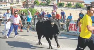  ?? // EFE ?? Imagen de archivo de los festejos de 2018 en Tordesilla­s (Valladolid)