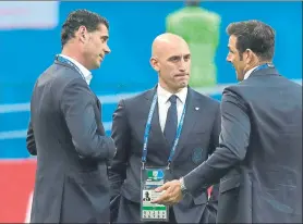  ?? FOTO: EFE ?? JRubiales tomó la decisión como presidente de la RFEF