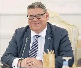  ??  ?? 4 Timo Soini, fundador y líder de los Nuevos Finlandese­s