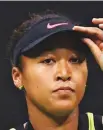  ?? AFP ?? Naomi Osaka