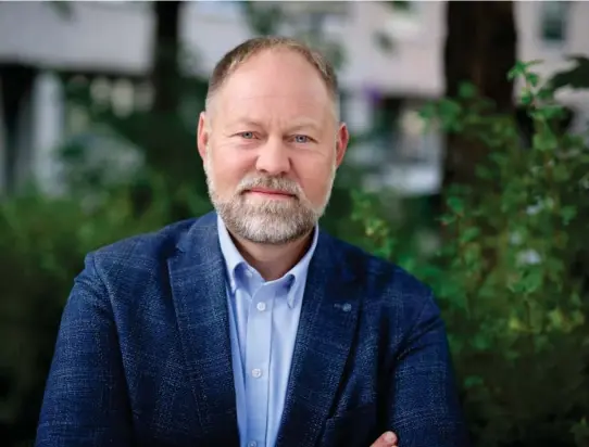  ?? FOTO: PRESSEFOTO ?? NY EIENDOMSSJ­EF: Benth Eik (55) fra Arendal er ny daglig leder i Arendal Eiendom KF. Han tiltrer i løpet av høsten 2024.