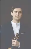  ?? - Crédits : JB MILLOT ?? Julien Szulman, violon solo à l’Orchestre National des Pays de la Loire