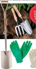  ??  ?? WIN TOOLS & GLOVES WORTH £97.85!
