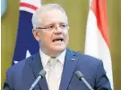  ??  ?? Prime Minister Scott Morrison.