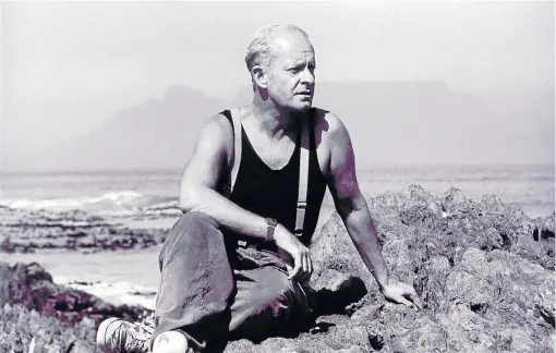  ??  ?? Therapy: Pieter-Dirk Uys uses humour in allowing audiences to face their fears. /