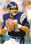  ?? STEPHEN DUNN GETTY IMAGES ?? Way NFL protects QB, Dan Fouts’ chances of winning title would go up in today’s game.