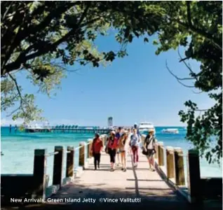  ??  ?? New Arrivals, Green Island Jetty ©Vince Valitutti