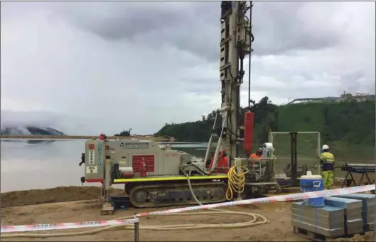  ??  ?? Groundwave Drilling is a pioneer in sonic drilling technology.