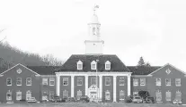  ?? COURANT FILE PHOTO ?? The Lenore H. Davidson building at Southbury Training School is suffering from a COVID-19 outbreak in which about a quarter of residents and 84 employees have been infected.