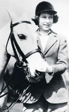  ?? ?? riding high: Elizabeth loved horses (photo: Getty Images)