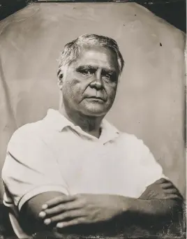  ??  ?? Top, Russell Sanchez, photo Will Wilson, from Spoken Through Clay: Native Pottery of the Southwest — The Eric S. Dobkin Collection, courtesy Museum of New Mexico Press; right, Sanchez: black jar with lid and avanyu