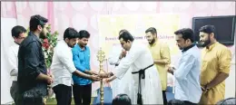  ??  ?? Kuwait City MarThoma Yuvajana Sakhyam free Malayalam Class ‘Arivu 2017’ conducted in Salmiya Zone was inaugurate­d by Rev Sunil John, Vicar – St Johns MarThoma Church. Rev Georgie Varghese (Yuvajana Sakhyam president) presided the meeting. The meeting...