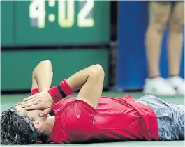  ?? Afp ?? thiem cortó el dominio de Federer, nadal y Djokovic