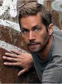  ??  ?? dystopia: Paul Walker, who died last year in Brick Mansions