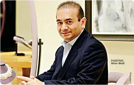  ?? ?? FUGITIVE: Nirav Modi