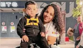  ?? Leilani Turley / Contribute­d photo ?? Lury Pizarro with her son, Emmanuel, 3. Both were found fatally shot on Valentine’s Day in their apartment in Brooklyn, Conn. Pizarro’s family said she never mentioned having trouble in her relationsh­ip with Emmanuel’s father, who was found dead of a self-inflicted gunshot wound.