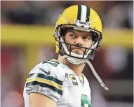  ?? RICK WOOD / MILWAUKEE JOURNAL SENTINEL ?? Packers kicker Mason Crosby missed six of his last seven attempts Saturday night at Lambeau Field.