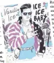  ?? Repro: avant-verlag ?? Vanilla Ice in seinen besten Zeiten.
